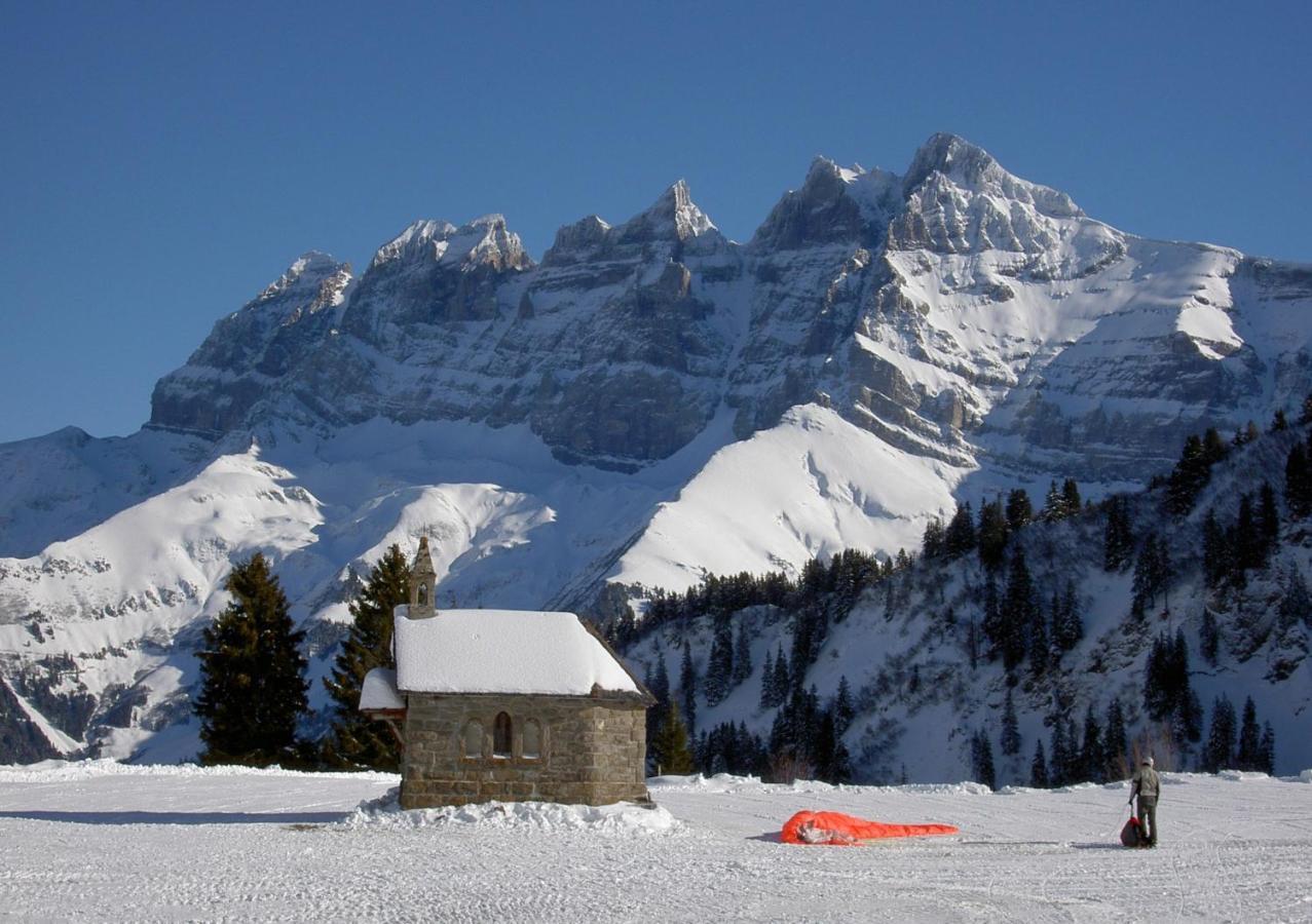 Hotel Des Portes Du Soleil Les Crosets Exterior photo