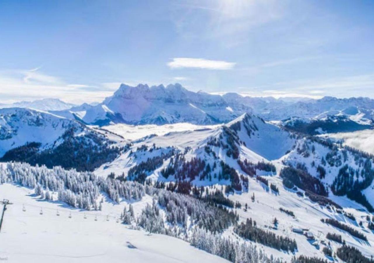 Hotel Des Portes Du Soleil Les Crosets Exterior photo